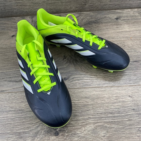 adidas neon green soccer shoes